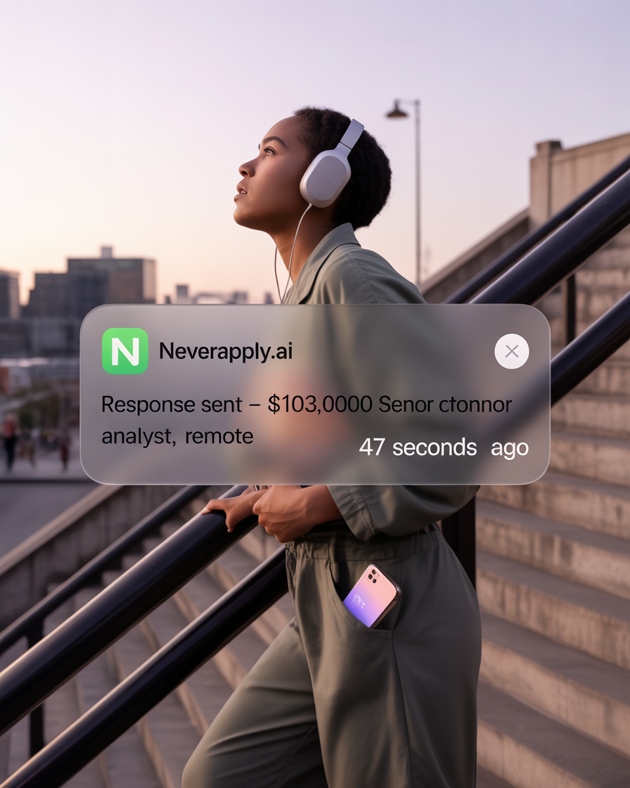 Response sent — $103k Senior Analyst